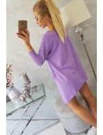 Oversize blúzka fialová Oversize blúzka fialová
