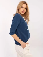 Blúzka CLM BZ 0016.84 tmavomodrá