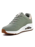 Dámska športová obuv 155196-SAGE Olive with Gold - Skechers