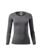 Malfini Fit-T LS W MLI-16936 oceľové tričko