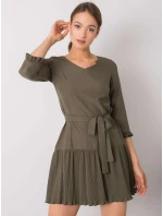 Šaty LK SK 507733.80P khaki Šaty LK SK 507733.80P khaki
