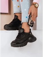 CELESTIC dámske tenisky na platforme čierne FashionStreet ZY0819 CELESTIC dámske tenisky na platforme čierne FashionStreet ZY0819