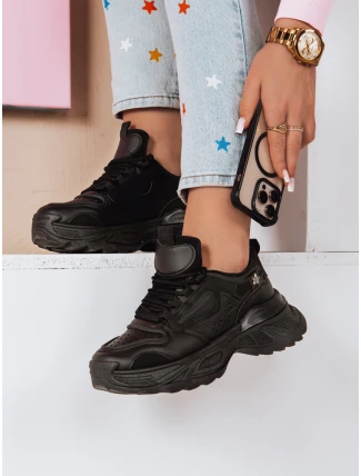 CELESTIC dámske tenisky na platforme čierne FashionStreet ZY0819 CELESTIC dámske tenisky na platforme čierne FashionStreet ZY0819