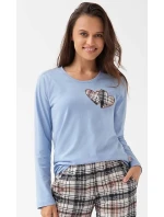 Dámske pyžamo Luna 322 long/r M-2XL Z25/26 Dámske pyžamo Luna 322 long/r M-2XL Z25/26