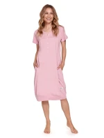 Dámska tehotenská košeľa 4348 fialová - Doctornap Dámska tehotenská košeľa 4348 fialová - Doctornap