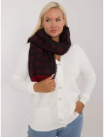 Šatka AT SZ 1701.61 čierno-červená