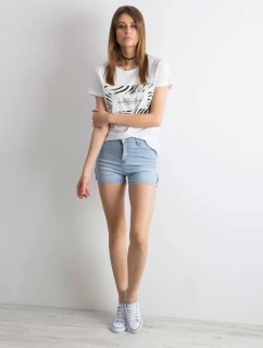 JMP SN DJ238 šortky.17 svetlo modrá