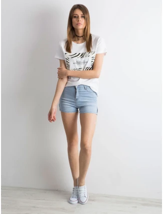 JMP SN DJ238 šortky.17 svetlo modrá