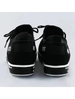 Čierne nazúvacie dámske tenisky (C1039)