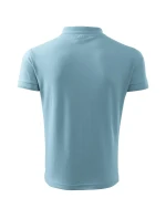 Pánska polokošeľa Pique sky blue