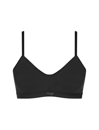 Dámska podprsenka EVER Ease P - BLACK - black 0004 - SLOGGI