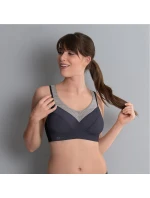 PanAlp wool športová podprsenka 5555 anthrazit/melange - Active