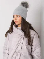 Dámska čiapka.11 šedá