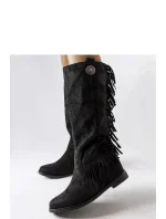 Čižmy na klinovom podpätku model 205872 Solea Čižmy na klinovom podpätku model 205872 Solea