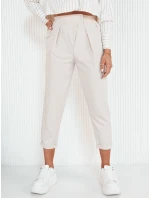 Dámske nohavice BAFROT beige FashionStreet UY1889