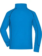 Daiber JN 597 Pánska štruktúrovaná fleecová bunda 02.0597 aqua/navy Daiber JN 597 Pánska štruktúrovaná fleecová bunda 02.0597 aqua/navy