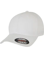 Flexfit 6277WR 6-panelová čiapka s výložkom „Waterrepellent“ 55.77WR biela