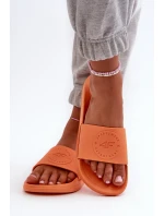 Damskie Klapki 4FMM00FFLIF045-70S Pomarańczowe