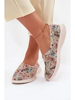 Semišové perforované dámske čižmy Eliva Multicolor Semišové perforované dámske čižmy Eliva Multicolor