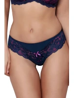 Čipkované tangá V-9418 modrá - Axami Čipkované tangá V-9418 modrá - Axami