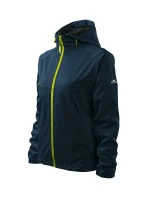 Cool softshellová bunda pre ženy námornícka modrá