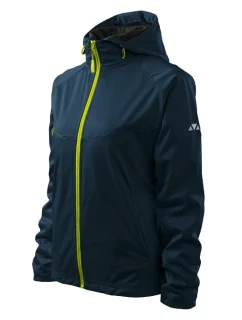 Cool softshellová bunda pre ženy námornícka modrá