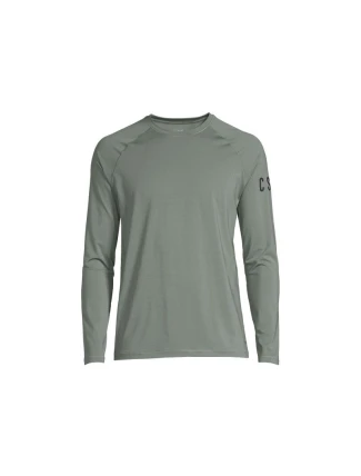 CASALL M Rapidry Tričko s dlhým rukávom sage grey