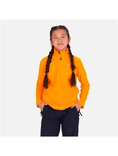 Mikina ROSSIGNOL Girl 1/2 Zip Fleece yellow