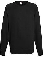Fruit of the Loom Lightweight Raglan Sweat Pánska mikina s raglánovými rukávmi 16.2138 čierna Fruit of the Loom Lightweight Raglan Sweat Pánska mikina s raglánovými rukávmi 16.2138 čierna