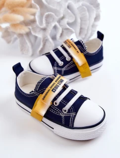 Detské nízke tenisky BIG STAR JJ374077 Navy blue