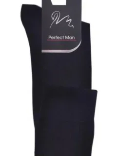 Hladké pánske podkolienky s elastanom