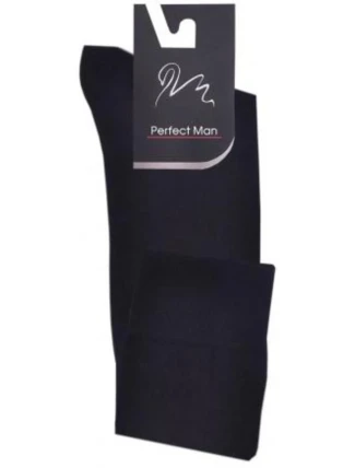 Hladké pánske podkolienky s elastanom
