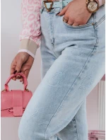 Dámske džínsové nohavice mom fit s opaskom LOVENOVA FashionStreet UY2360
