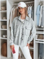 Dámska prechodná bunda v jednej veľkosti vo svetlosivej farbe STRASHINE FashionStreet TY4845