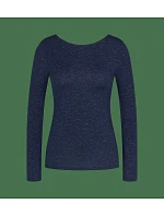 Dámske tričko Beauty Layers Top LSL Lurex modré Admiral – TRIUMPH Dámske tričko Beauty Layers Top LSL Lurex modré Admiral – TRIUMPH