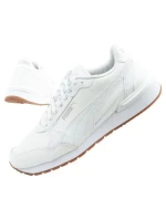 Puma ST Runner v4 športové topánky pánske tenisky biele kožené módne