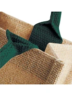 Westford Mill W 412 Jutová nákupná taška Mini 50.0412 prírodná/fuchsiová