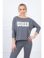 Queen tlačená sada grafit