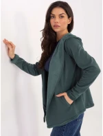 Mikina D68450M01066D1 tmavozelená Mikina D68450M01066D1 tmavozelená