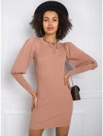 Šaty EM SK PL3850.66P svetlo hnedá