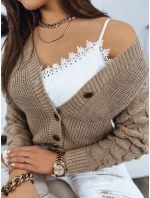 SINSA dámsky sveter béžový FashionStreet MY1628