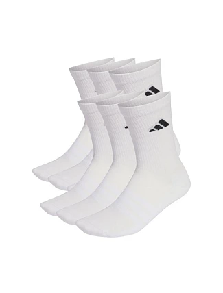 Adidas Cushioned Crew Essentials 6p White KE5498