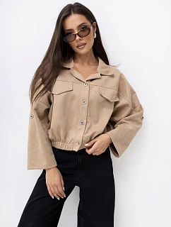 Bunda MI KR 931733.99 v farbe camel