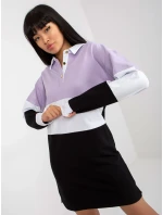 Dámske šaty RV SK 8072 fialové