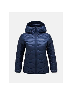 PEAK PERFORMANCE Dámska páperová bunda Helium Down Hood Jacket blue