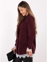 IT MA blazer FL9916 2.12P bordová IT MA blazer FL9916 2.12P bordová