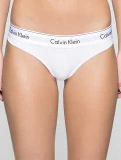 Tangá F3786E-100 biela - Calvin Klein