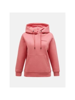 Peak Performance W Original Small Logo Hoodie pink