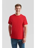 Fruit of the Loom Iconic 195 T Pánske tričko z hrubého materiálu 16.1422 biele