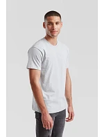 Fruit of the Loom Iconic 195 T Pánske tričko z hrubého materiálu 16.1422 červené